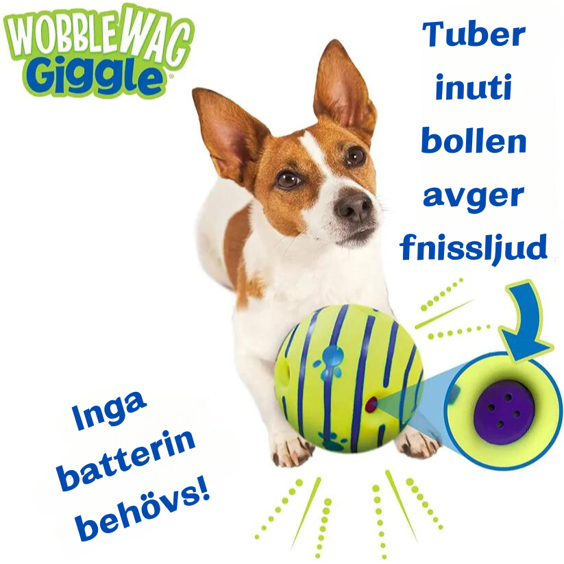 Wobble Wag Ball – Den Interaktiva Hundleksaken!