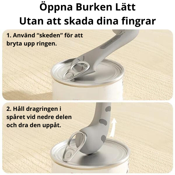 SmartCAP™ - Lock & Öppnare till kattmaten